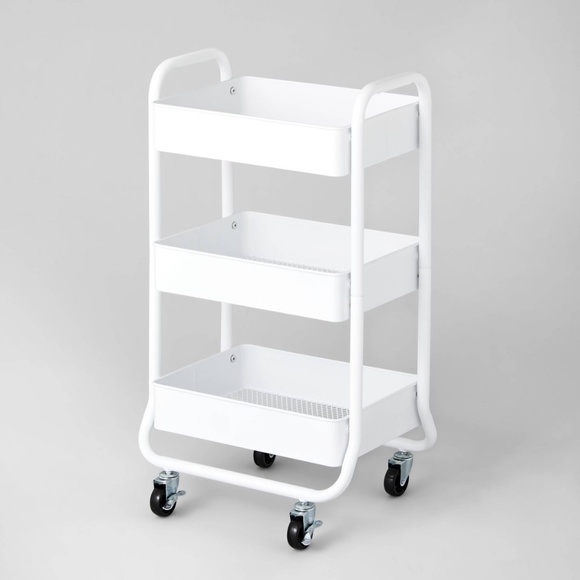 Target Brightroom™ 3 Tier Metal Utility Cart - Picture 1 of 3